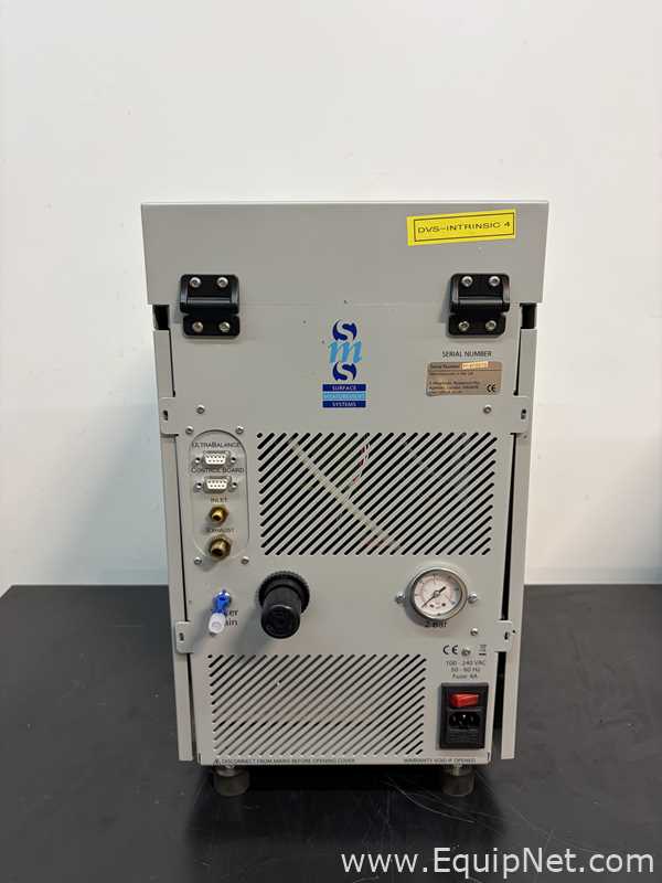 Surface Measurement Systems DVS Intrinsic Dynamic Vapor Sorption System