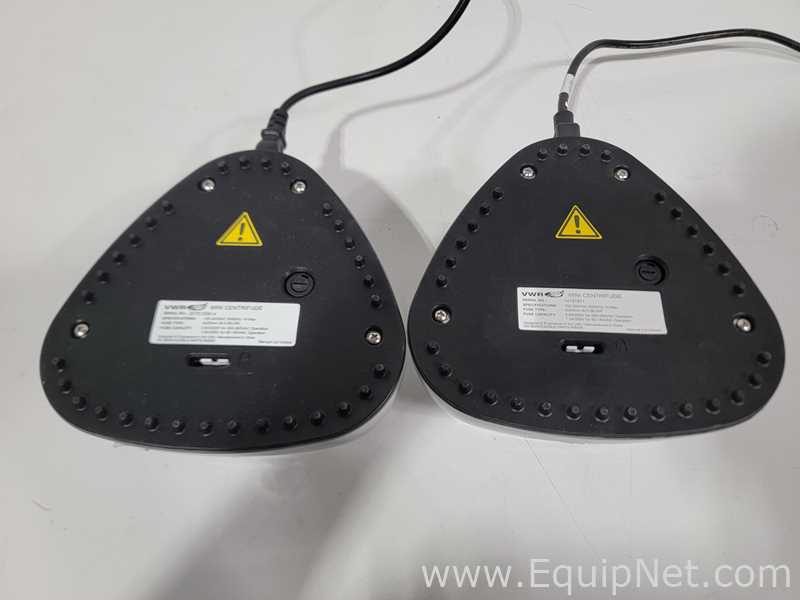 Lote de 2 Centrífuga para laboratorio VWR Mini Centrifuge