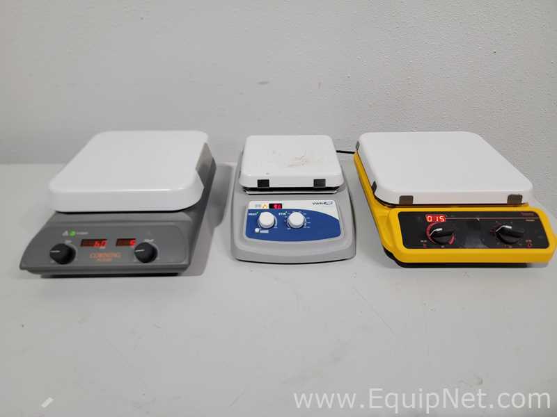 Lot of 3 Stirrer and Hot Plate