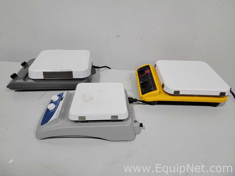 Lot of 3 Stirrer and Hot Plate