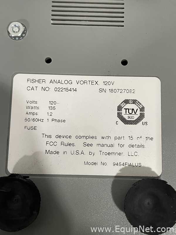 Lot of 2 Fisher Brand 02215414 Mixer