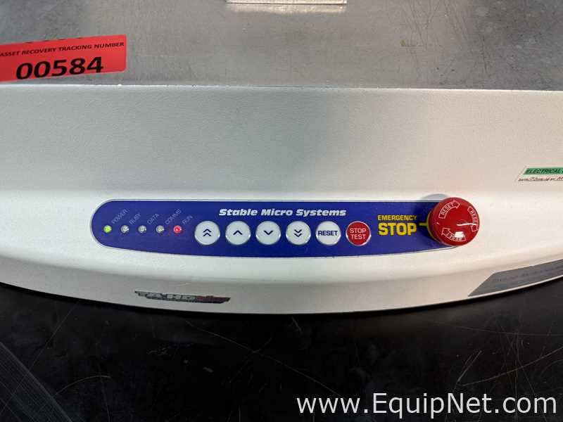 Analizador Stable MicroSystems TA-HDplus