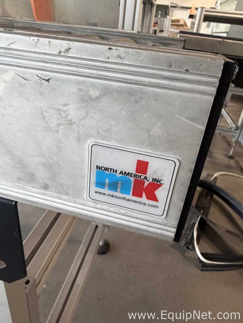 Lot of 6 MK North America Roller Conveyor System