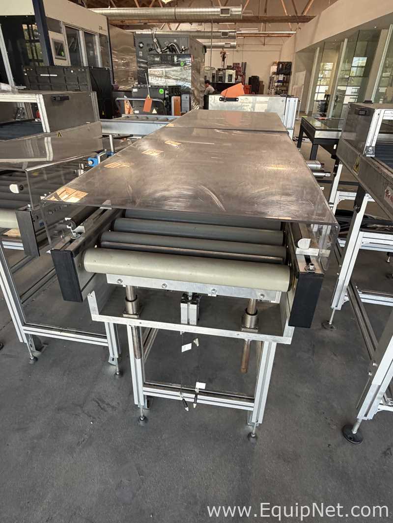 Lot of 6 MK North America Roller Conveyor System