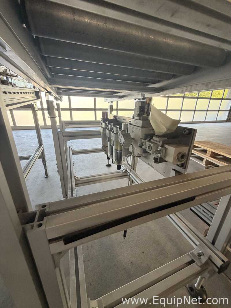 Lot of 6 MK North America Roller Conveyor System
