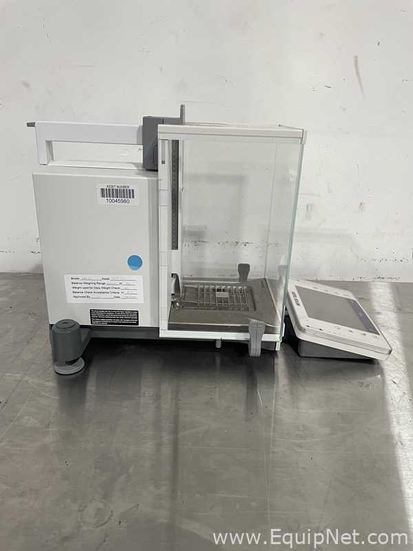 Báscula Mettler Toledo XPE 105