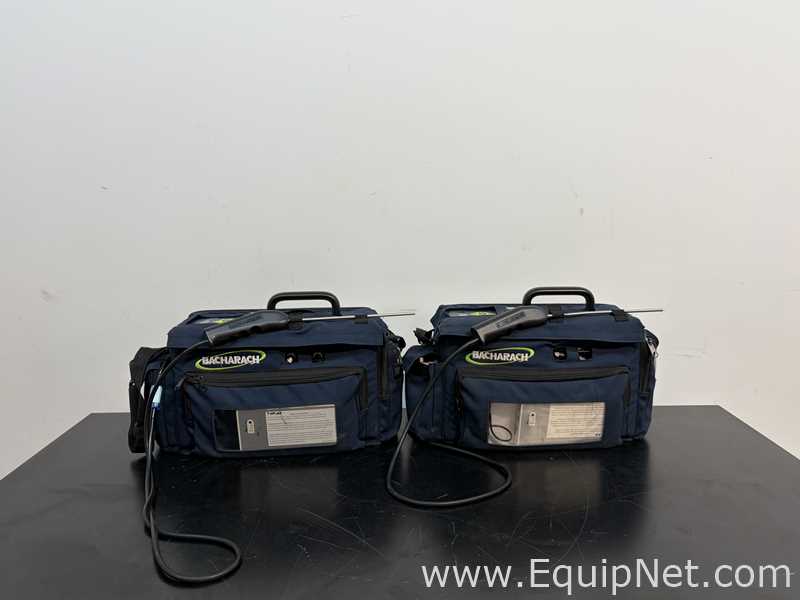 Lot of 2 Bacharach 3015-5720 PGM-IR Portable Refrigerant Monitors