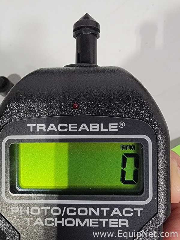 Fisher Brand Traceable Touchless Tachometer Meter