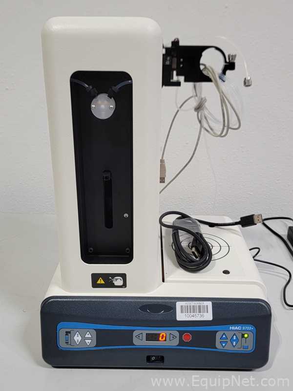 HACH HIAC 9703 Plus Liquid Particle Counter