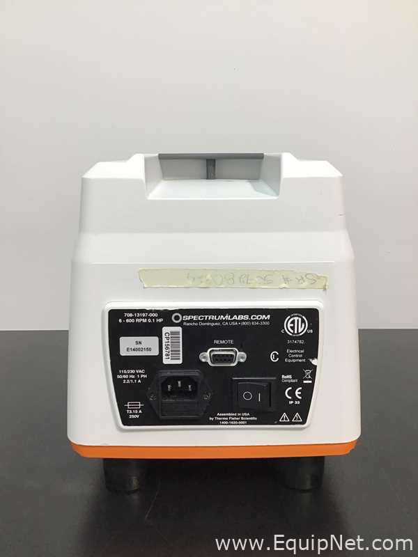 Lot Of 2 Spectrum Labs KrosFlo Research I Peristaltic Pump
