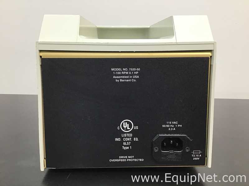 Cole-Parmer 7520-50 Masterflex Console Drive Peristaltic Pump