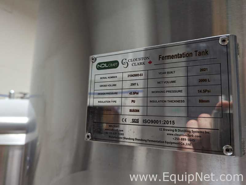 Tanque NDL Craft Requisitos de Ar 2507 L