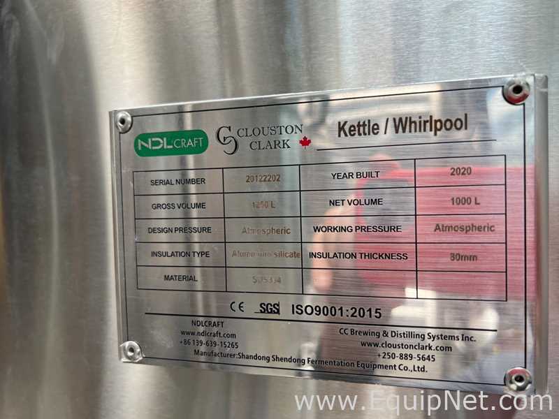 NDL Craft 10 HL Brewing and Distilling Equipment