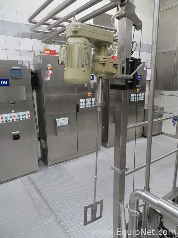 Mounted Industrial Mixer- Filling Lines
