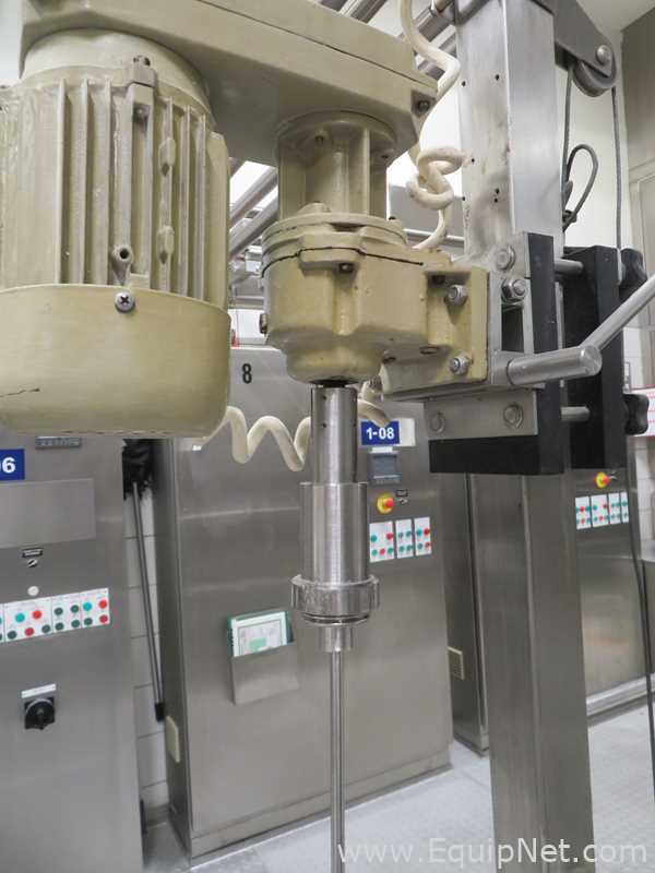 Mounted Industrial Mixer- Filling Lines