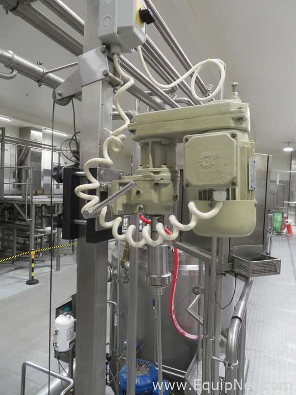 Mounted Industrial Mixer- Filling Lines