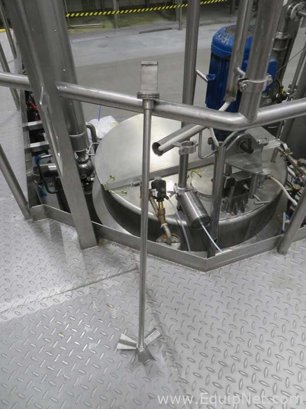 Mounted Industrial Mixer- Filling Lines