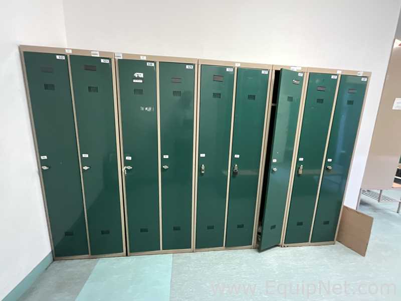 Lote de 9 Gabinete de Almacenamiento Plastmet 