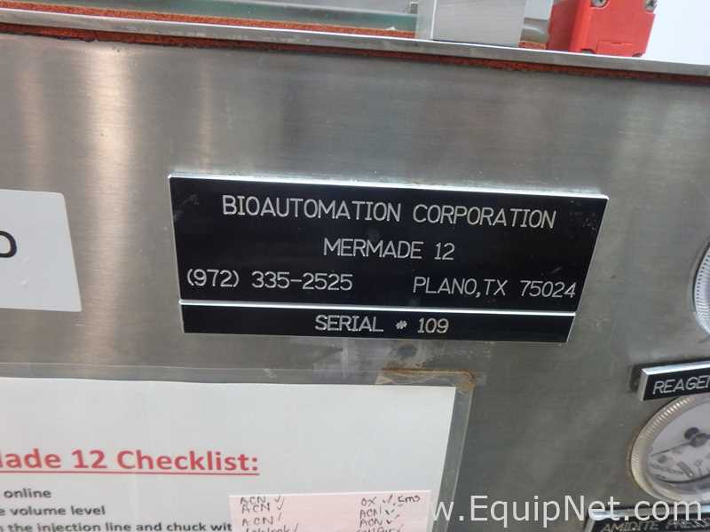 BioAutomation Mermade 12 Automated DNA Synthesizer