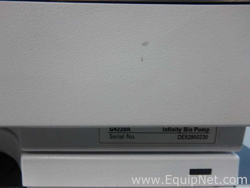 Agilent Technologies 1290 Infinity HPLC System with DAD Detector and Binary Pump