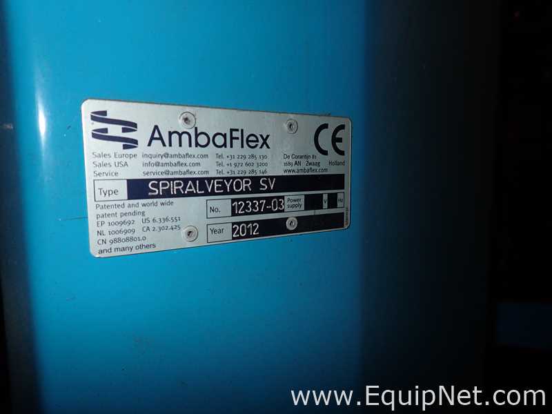 Ambaflex Spiralveyor SV Vertical Spiral Elevating Conveyor