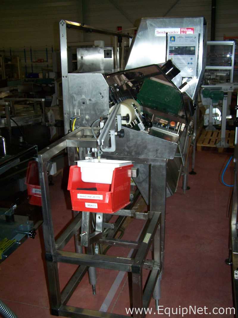 Seidenader V90-AVSB/60-RL Inspection Machine for syringe