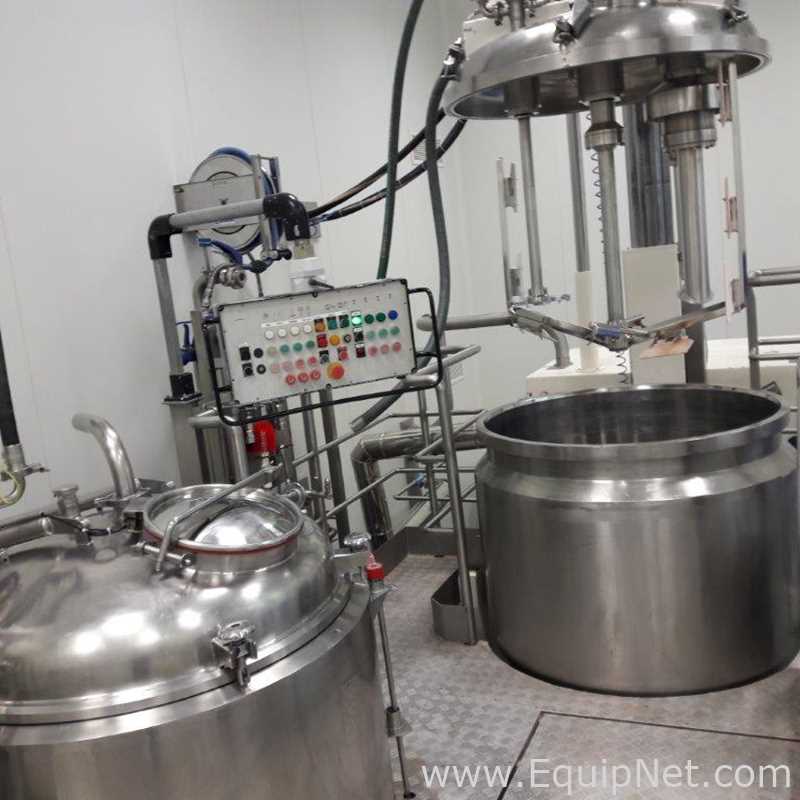 FRYMA VME-700 Mixing Platform 700 liters