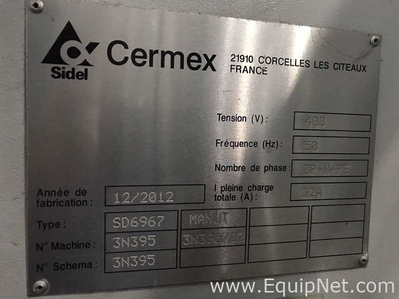 Cermex SD6967 Top Loading Case Packer