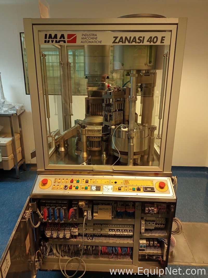Máquina Encapsuladora y Llenadora de Cápsulas IMA I Zanazi 40E