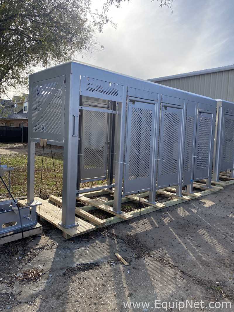 Unused Lot Of Three 16.5 Foot Automation Cages