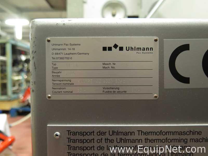 Uhlmann UPS4加热成形