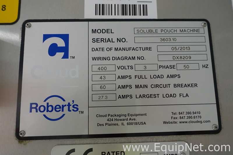 Máquina Formadora, Envasadora e Seladora Cloud Soluble Pouch Machine