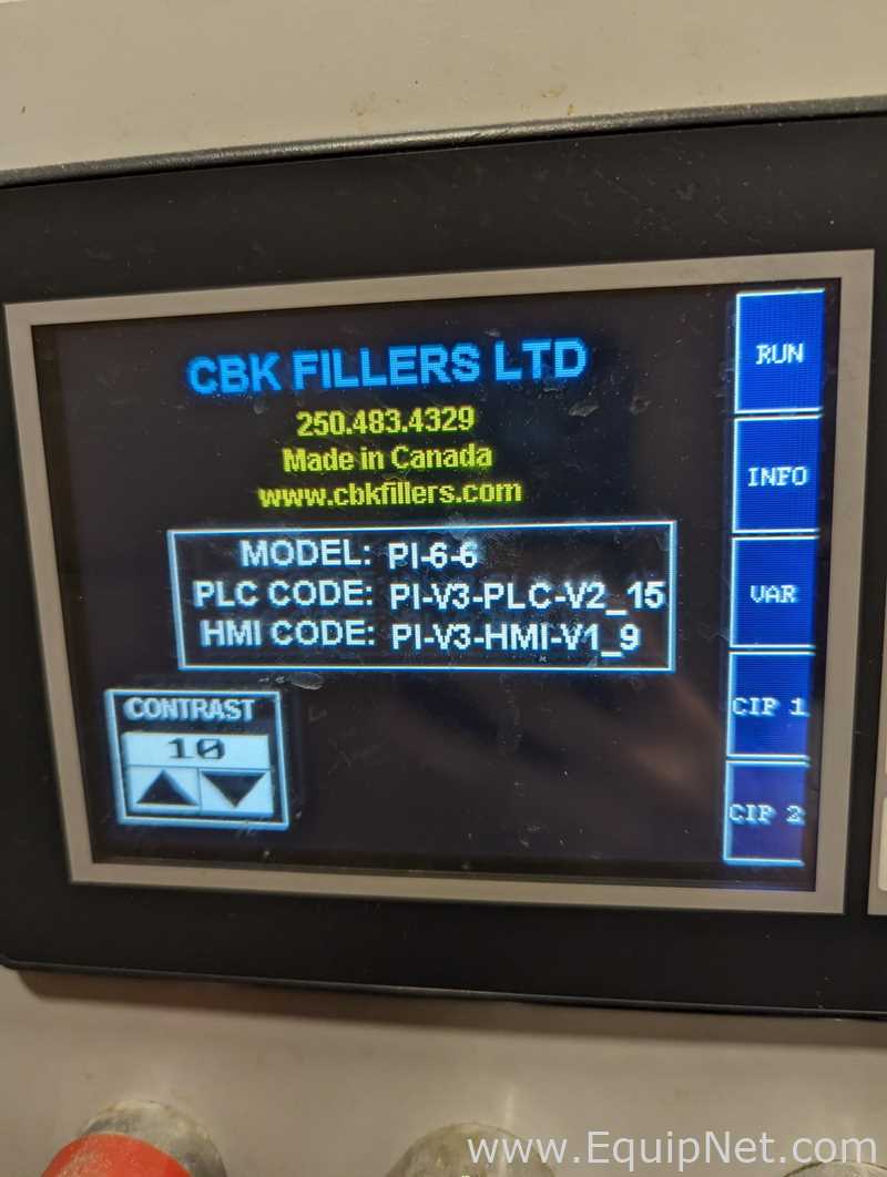 Llenadora CBK Fillers Ltd. PI-6-6