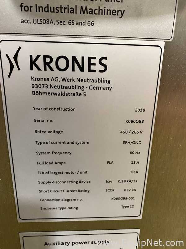 Etiquetadora Krones Starmatic