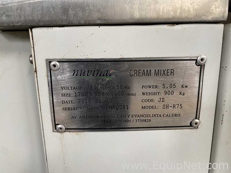 Linha de Cozimento Nuvinat S.A. SH-R75