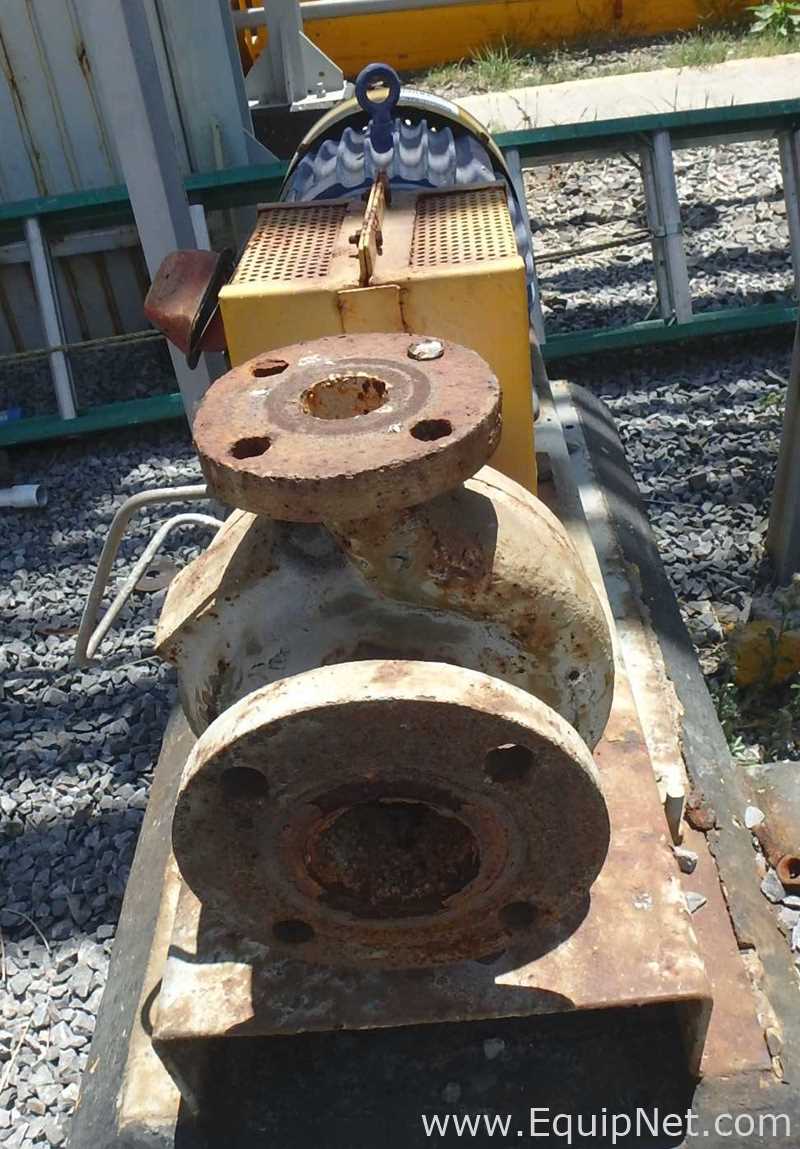 Durco Carbon Steel Centrifugal Pump with 10 HP Motor