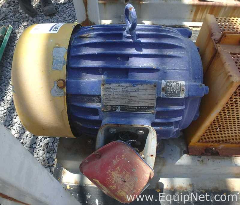 Durco Carbon Steel Centrifugal Pump with 10 HP Motor