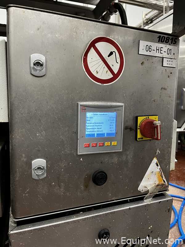 Mepaco 170 Double Ribbon Mixer Cooker 1000 Lb