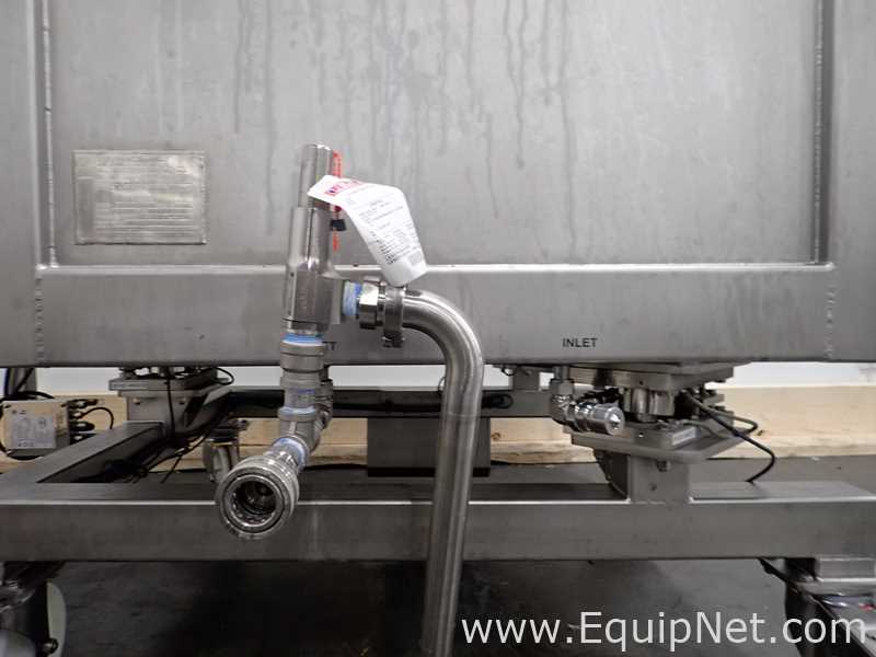 SARTORIUS STEDIM BIOTECH STD Palletank Cubical Jacketed Single Use Mixer