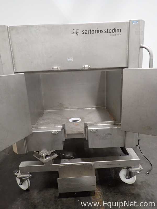 SARTORIUS STEDIM BIOTECH STD Palletank Cubical Jacketed Single Use Mixer