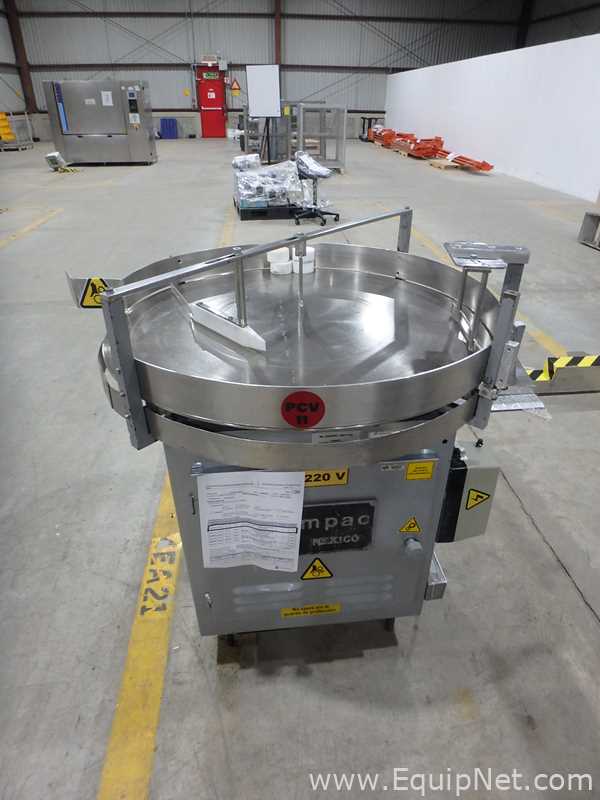 Mesa Acumuladora Rotativa aço inox Compaq 