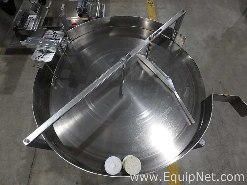 Mesa Acumuladora Rotativa aço inox Compaq 