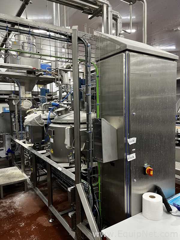 120 Lt Jongerius Technology Stainless Steel Mixing Skid