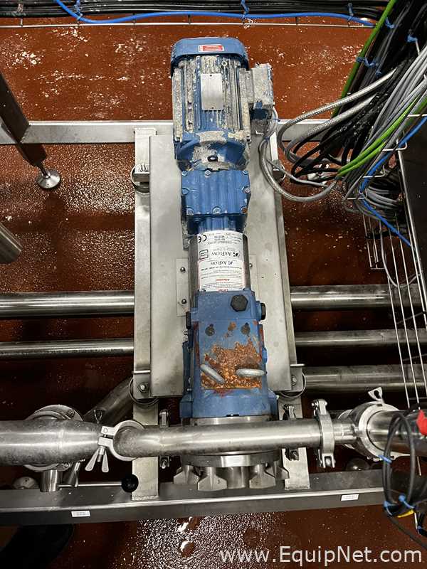 120 Lt Jongerius Technology Stainless Steel Mixing Skid