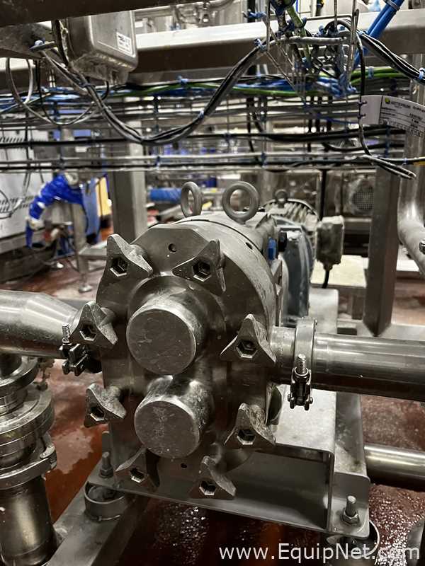 120 Lt Jongerius Technology Stainless Steel Mixing Skid