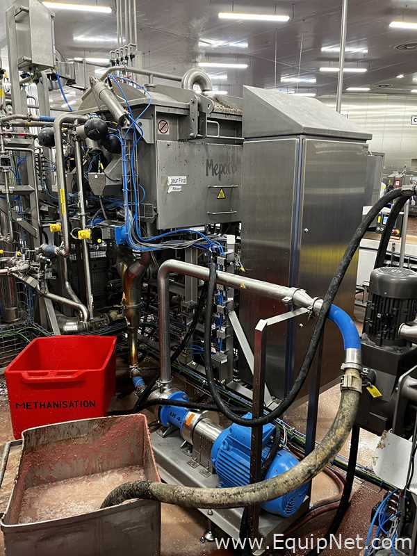 Mepaco 170 Double Ribbon Mixer Cooker 1000 Lb