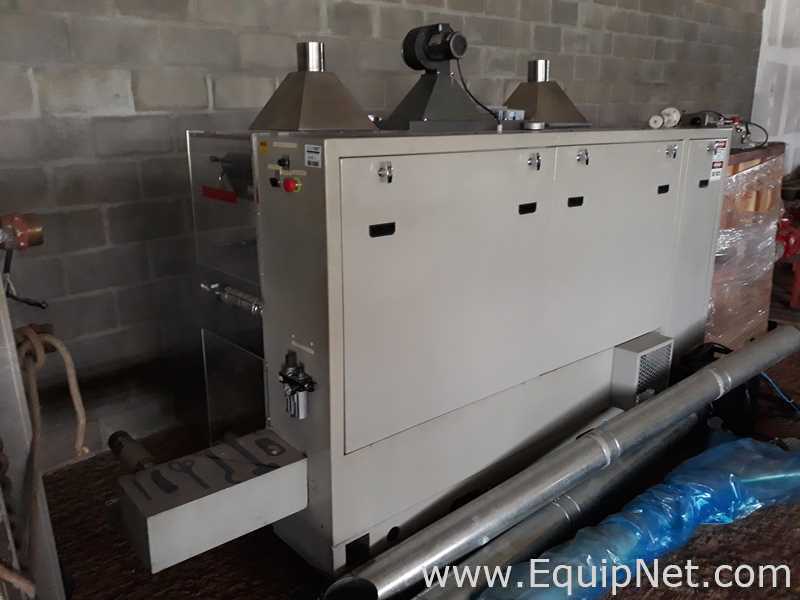 Lote de Equipamentos para Embalagem. Encaixotadora, Impressora Flexografica, Alimentador de Tampas