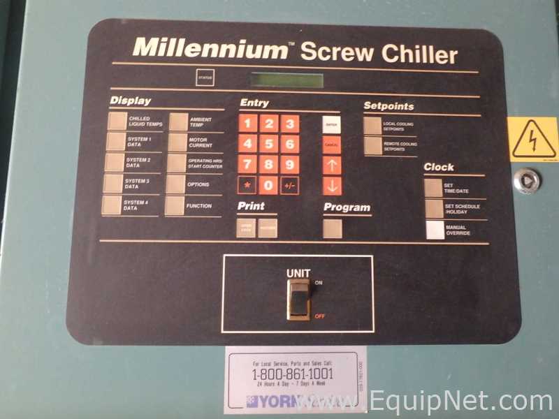 Unused York YCWS0180SC46ZAASBXXXXXX Chiller