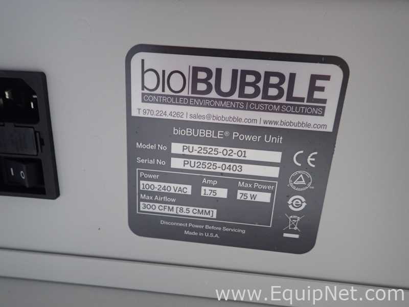 Lote de 2 Cabina de Seguridad Biológica Bio Bubble 
