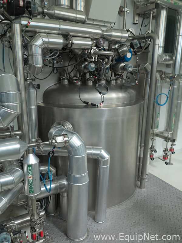800 Lt 3D France Stainless Steel Jacketed Tank
